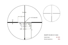 Luneta celownicza Vortex Razor II HD-E 1-6x24 30 mm JM-1/VMR-2