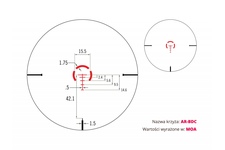 Luneta celownicza Vortex Strike Eagle 1-6x24 30 mm AR-BDC