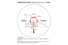 Luneta celownicza Vortex Strike Eagle 1-8x24 30 mm AR-BDC2