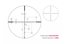 Luneta celownicza Vortex Viper 6.5-20x50 30 mm AO BDC/MILDOT