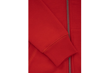 Bluza damska rozpinana z kapturem Pit Bull Hilltop '21 - Czerwona