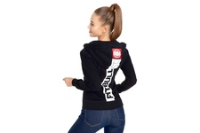 Bluza damska rozpinana z kapturem Pit Bull Hilltop '21 - Czarna