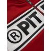 Bluza rozpinana Pit Bull Oldschool Chest Logo '20 - Czerwona