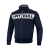 Bluza rozpinana Pit Bull Oldschool Chest Logo '20 - Granatowa