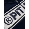 Bluza rozpinana Pit Bull Oldschool Chest Logo '20 - Granatowa