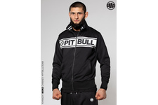 Bluza rozpinana Pit Bull Oldschool Chest Logo '21 - Czarna