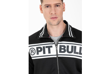 Bluza rozpinana Pit Bull Oldschool Chest Logo '21 - Czarna