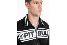 Bluza rozpinana Pit Bull Oldschool Chest Logo '21 - Czarna