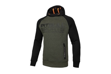Bluza z kapturem Pit Bull Logan II - Oliwkowa