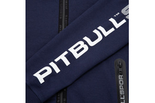 Bluza rozpinana z kapturem Pit Bull Logan - Granatowa