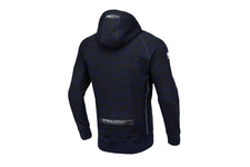 Bluza rozpinana z kapturem Pit Bull Logan - Granatowa Camo