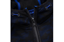 Bluza rozpinana z kapturem Pit Bull Logan - Granatowa Camo
