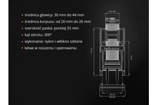 Uchwyt ALC-01 do paska na latarkę Fenix serii TK