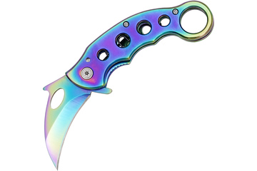 nóż Haller Karambit Rainbow Coating