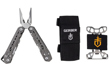 Multitool GERBER Truss & Wallet Gift tin - zestaw multitool i portfel