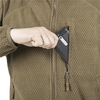 bluza Helikon ALPHA HOODIE - Grid Fleece - olive green