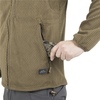 bluza Helikon ALPHA HOODIE - Grid Fleece - olive green