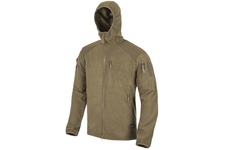 bluza Helikon ALPHA HOODIE - Grid Fleece - olive green