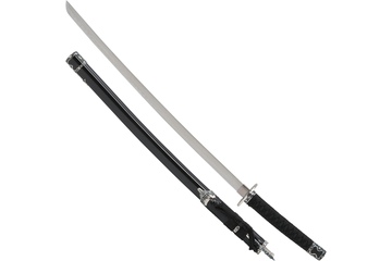 Miecz Haller Katana z nożami z bogato zdobioną pochwą