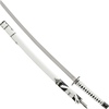 Miecz Haller Katana White z nożami z metalową pochwą bogato zdobioną okuciami i imitacją rybiej skóry