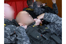 Pałka Teleskopowa Czarna Pochwa Plastik