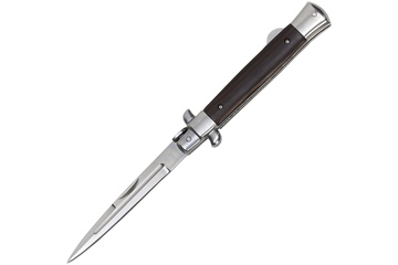Nóż Sprężynowy Haller Stiletto Ebony