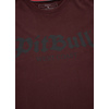 Koszulka Pit Bull Regular Fit 210 Old Logo '20 - Bordowa