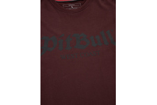 Koszulka Pit Bull Regular Fit 210 Old Logo '20 - Bordowa