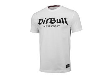 Koszulka Pit Bull Regular Fit 210 Old Logo '20 - Biała