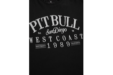 Koszulka Pit Bull Regular Fit 210 Oldschool Logo '20 - Czarna