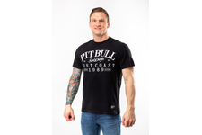 Koszulka Pit Bull Regular Fit 210 Oldschool Logo '20 - Czarna