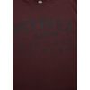 Koszulka Pit Bull Regular Fit 210 Oldschool Logo '20 - Bordowa