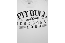 Koszulka Pit Bull Regular Fit 210 Oldschool Logo '20 - Biała