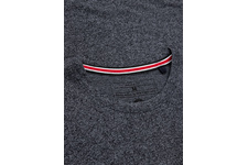 Koszulka Pit Bull Custom Fit Melange Small Logo'20 - Chabrowa