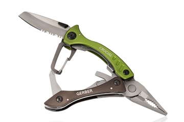 Multitool Gerber Crucial Green/Brown