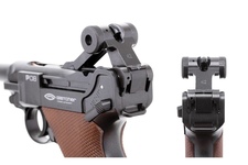 Wiatrówka pistolet Gletcher USA P08 Blow Back