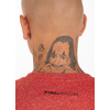 Koszulka Pit Bull Custom Fit Melange Skull'20 - Czerwona