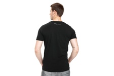 Koszulka Pit Bull Slim Fit Lycra Small Logo '21 - Czarna