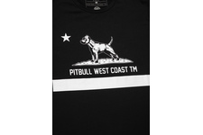 Koszulka Pit Bull Slim Fit Lycra Cal Flag'20 - Czarna