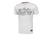 Koszulka Pit Bull Slim Fit Lycra Speed'20 - Biała