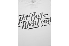 Koszulka Pit Bull Slim Fit Lycra Speed'20 - Biała