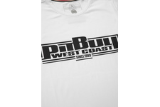 Koszulka Pit Bull Slim Fit Lycra Boxing'20 - Biała