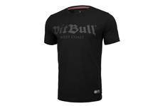 Koszulka Pit Bull Slim Fit Lycra Old Logo'20 - Czarna