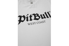 Koszulka Pit Bull Slim Fit Lycra Old Logo'20 - Biała