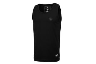 Tank Top Pit Bull Slim Fit Lycra Small Logo '21 - Czarny
