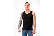 Tank Top Pit Bull Slim Fit Lycra Small Logo '21 - Czarny