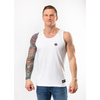 Tank Top Pit Bull Slim Fit Lycra Small Logo '21 - Biały