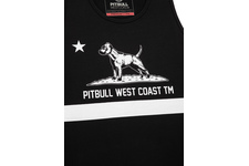 Tank Top Pit Bull Slim Fit Lycra Cal Flag'20 - Czarny