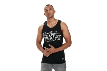 Tank Top Pit Bull Slim Fit Lycra Speed'20 - Czarny