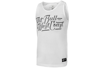 Tank Top Pit Bull Slim Fit Lycra Speed'20 - Biały